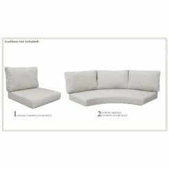 New β€οΈ TK Classics High Back Cover Set For BARBADOS-06i Ash π₯ 12 New β€οΈ TK Classics High Back Cover Set For BARBADOS-06i Ash π₯ -TK Classics store unnamed file 153