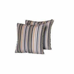 Top 10 ✔️ TK Classics Gold Stripe Outdoor Throw Pillows Square Set Of 2 🔥