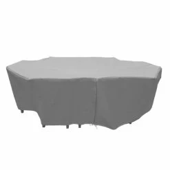 Best Pirce 👍 TK Classics Oasis/Fairmont/Cape Cod/Venice/Napa Rectangle Dining Table Set Protective Cover, In Grey ✨ -TK Classics store unnamed file 1602