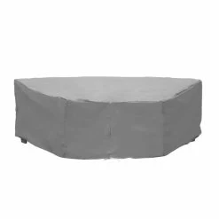 Outlet 😍 TK Classics Barbados/Florence/Fairmont/Laguna Curved Armless Sofa Protective Cover Grey 😍 -TK Classics store unnamed file 274