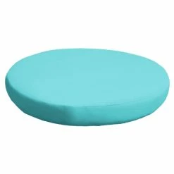 Budget 👍 TK Classics Patio Cushion Cover For 43-inch Round Ottoman Cushion (Cover Only) Tangerine 🎁