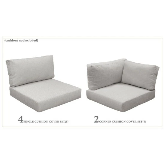 Best Sale 🔔 TK Classics Cover Set For LAGUNA-07c Grey 🔥 4 Best Sale 🔔 TK Classics Cover Set For LAGUNA-07c Grey 🔥 - Image 2