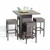 Cheap ✨ TK Classics Napa Pub Table Set With Backless Barstools 5 Piece Outdoor Wicker Patio Furniture ⌛ -TK Classics store unnamed file 355