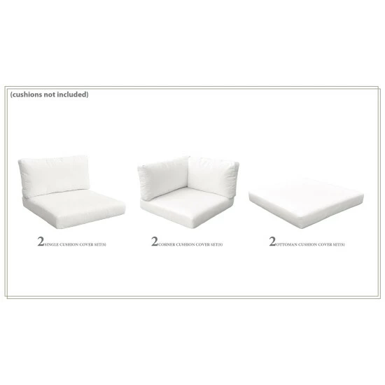 Cheapest π₯° TK Classics Cover Set For MONTEREY-07b Sail White π 9 Cheapest π₯° TK Classics Cover Set For MONTEREY-07b Sail White π - Image 7