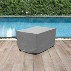Best Pirce 🛒 TK Classics Belle/Monterey Rectangle Coffee Table Protective Cover Grey ✔️ -TK Classics store unnamed file 4173