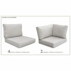 New π TK Classics High Back Cover Set For FLORENCE-07c Grey β¨ 12 New π TK Classics High Back Cover Set For FLORENCE-07c Grey β¨ -TK Classics store unnamed file 4352