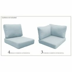 Cheapest 🛒 TK Classics High Back Cover Set For VENICE-08i Grey ✨ -TK Classics store unnamed file 4504