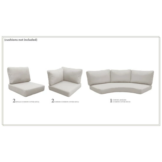 New π TK Classics High Back Cover Set For FLORENCE-06l Aruba β 6 New π TK Classics High Back Cover Set For FLORENCE-06l Aruba β - Image 4