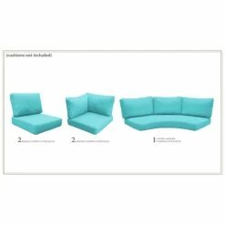 Top 10 🌟 TK Classics High Back Cover Set For FLORENCE-06e Sail White 🎁