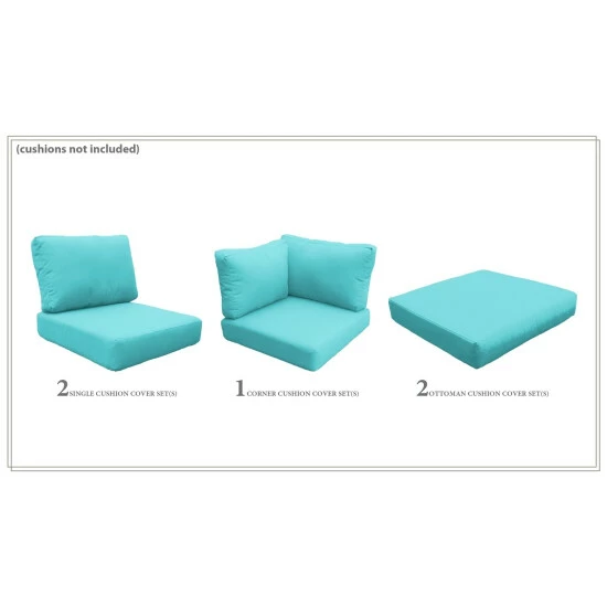 Discount ๐งจ TK Classics High Back Cover Set For FLORENCE-06f Cilantro ๐ 3 Discount ๐งจ TK Classics High Back Cover Set For FLORENCE-06f Cilantro ๐