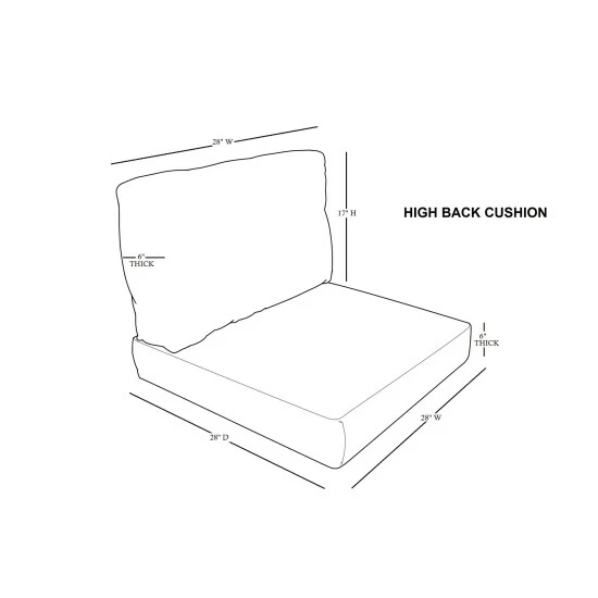 Buy 🤩 TK Classics High Back Cover Set For FAIRMONT-08f Ash 🥰 4 Buy 🤩 TK Classics High Back Cover Set For FAIRMONT-08f Ash 🥰 - Image 2