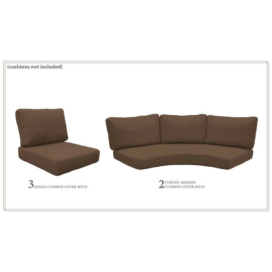 Buy 🤩 TK Classics High Back Cover Set For FAIRMONT-08f Ash 🥰 9 Buy 🤩 TK Classics High Back Cover Set For FAIRMONT-08f Ash 🥰 - Image 7
