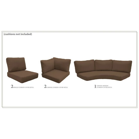 Wholesale β¨ TK Classics High Back Cover Set For BARBADOS-06o Terracotta π 9 Wholesale β¨ TK Classics High Back Cover Set For BARBADOS-06o Terracotta π - Image 7