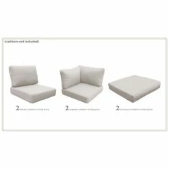 New 👏 TK Classics Cover Set For AMALFI-07a Wheat 😍 -TK Classics store unnamed file 478