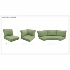 Brand new ✨ TK Classics High Back Cover Set For FLORENCE-06k Cilantro 🧨 -TK Classics store unnamed file 4810