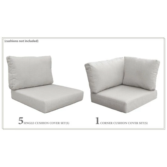 Best Sale 🎉 TK Classics High Back Cover Set For FAIRMONT-07b Sail White 🎉 5 Best Sale 🎉 TK Classics High Back Cover Set For FAIRMONT-07b Sail White 🎉 - Image 3