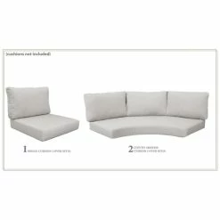 Best Sale ✔️ TK Classics High Back Cover Set For FLORENCE-06a Grey 🔥 -TK Classics store unnamed file 5192