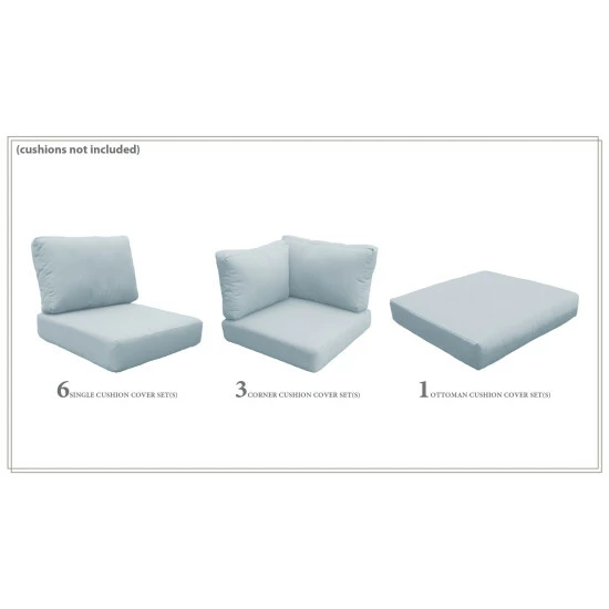 Brand new ๐ TK Classics High Back Cover Set For FLORENCE-12b Cilantro ๐ 6 Brand new ๐ TK Classics High Back Cover Set For FLORENCE-12b Cilantro ๐ - Image 4