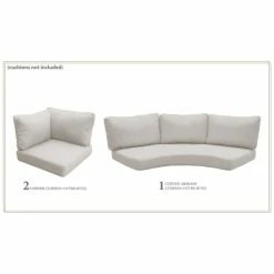 Buy 👏 TK Classics High Back Cover Set For BARBADOS-04f Sail White 🎁 -TK Classics store unnamed file 5650