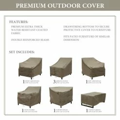 Best reviews of ✨ TK Classics LEXINGTON-08d Protective Cover Set Beige 👏