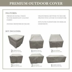 Best Pirce ✨ TK Classics 10c Protective Cover Set Grey ⌛ 8 Best Pirce ✨ TK Classics 10c Protective Cover Set Grey ⌛ -TK Classics store unnamed file 6652