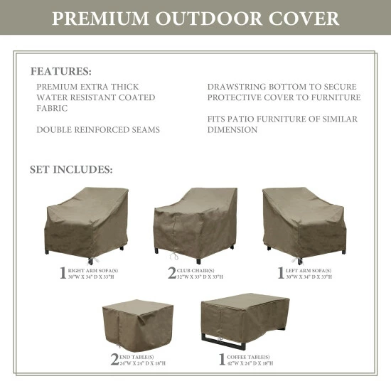 New 𧨠TK Classics LEXINGTON-07d Protective Cover Set Beige π 3 New 𧨠TK Classics LEXINGTON-07d Protective Cover Set Beige π