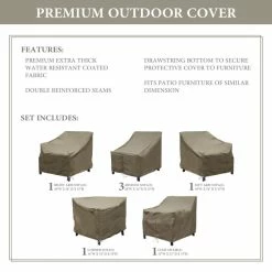 Best reviews of 🧨 TK Classics LEXINGTON-08e Protective Cover Set Grey 🤩