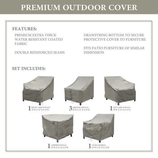 Best reviews of 𧨠TK Classics LEXINGTON-08e Protective Cover Set Grey π€© 5 Best reviews of 𧨠TK Classics LEXINGTON-08e Protective Cover Set Grey π€© - Image 3