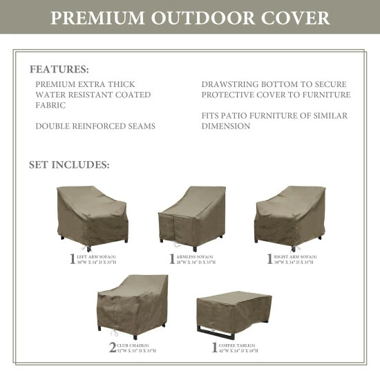 New β€οΈ TK Classics LEXINGTON-06r Protective Cover Set Beige π 3 New β€οΈ TK Classics LEXINGTON-06r Protective Cover Set Beige π