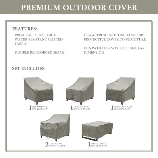 New β€οΈ TK Classics LEXINGTON-06r Protective Cover Set Beige π 5 New β€οΈ TK Classics LEXINGTON-06r Protective Cover Set Beige π - Image 3