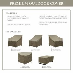 Best deal 🥰 TK Classics LEXINGTON-08a Protective Cover Set Beige 🌟