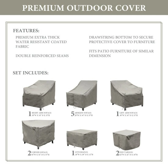 New π TK Classics LEXINGTON-12g Protective Cover Set Beige π 5 New π TK Classics LEXINGTON-12g Protective Cover Set Beige π - Image 3