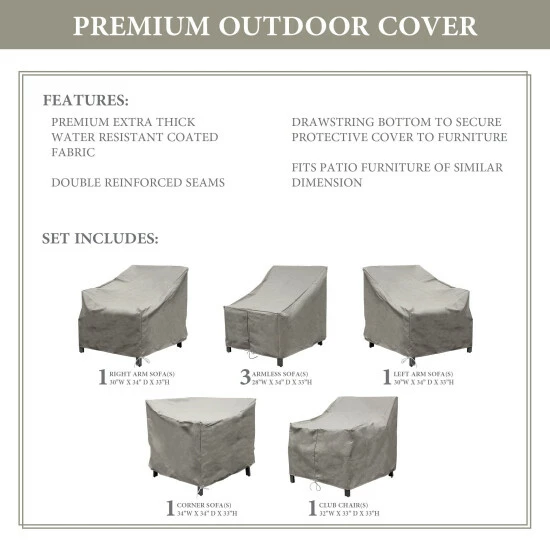 Coupon π TK Classics LEXINGTON-08f Protective Cover Set Beige π 5 Coupon π TK Classics LEXINGTON-08f Protective Cover Set Beige π - Image 3