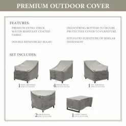 New 🛒 TK Classics LEXINGTON-09c Protective Cover Set Grey 🛒 -TK Classics store unnamed file 6764