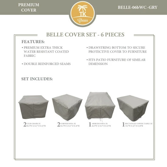 Cheap π₯ TK Classics BELLE-06b Protective Cover Set Beige π 5 Cheap π₯ TK Classics BELLE-06b Protective Cover Set Beige π - Image 3