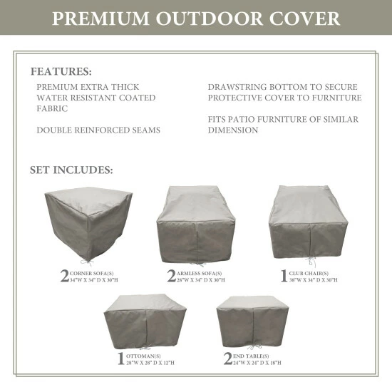 Budget π TK Classics 08m Protective Cover Set Beige π 5 Budget π TK Classics 08m Protective Cover Set Beige π - Image 3