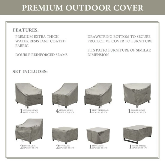 Brand new π TK Classics LEXINGTON-13a Protective Cover Set Beige β¨ 5 Brand new π TK Classics LEXINGTON-13a Protective Cover Set Beige β¨ - Image 3