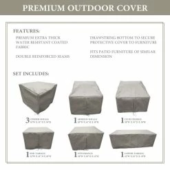 Deals 🛒 TK Classics 08n Protective Cover Set Beige 🔥 -TK Classics store unnamed file 6804