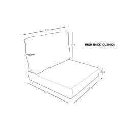 Coupon 👏 TK Classics High Back Cover Set For VENICE-06a Ash 👏 -TK Classics store unnamed file 683