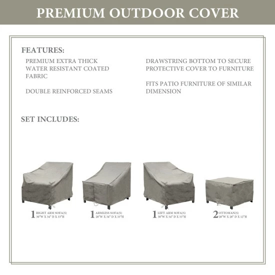 Top 10 π₯ TK Classics LEXINGTON-05e Protective Cover Set Grey π 5 Top 10 π₯ TK Classics LEXINGTON-05e Protective Cover Set Grey π - Image 3