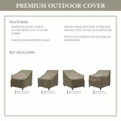 Promo 👍 TK Classics LEXINGTON-06s Protective Cover Set Grey 💯