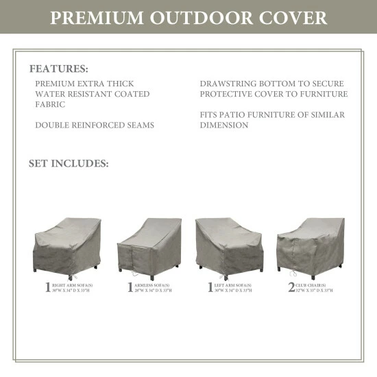 Top 10 π TK Classics LEXINGTON-06t Protective Cover Set Grey π 5 Top 10 π TK Classics LEXINGTON-06t Protective Cover Set Grey π - Image 3