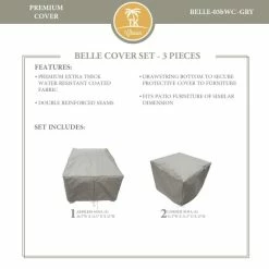 Promo π TK Classics BELLE-03b Protective Cover Set Grey π― 8 Promo π TK Classics BELLE-03b Protective Cover Set Grey π― -TK Classics store unnamed file 6938