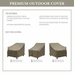 Wholesale 🤩 TK Classics LEXINGTON-03c Protective Cover Set Grey 🌟