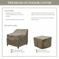 Promo 🔔 TK Classics LEXINGTON-03a Protective Cover Set Grey 🎁