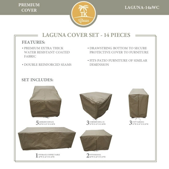 Cheapest π₯° TK Classics LAGUNA-14a Protective Cover Set π₯° 3 Cheapest π₯° TK Classics LAGUNA-14a Protective Cover Set π₯°