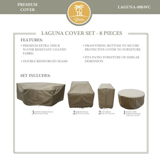 Best Sale π TK Classics LAGUNA-08b Protective Cover Set 𧨠3 Best Sale π TK Classics LAGUNA-08b Protective Cover Set π§¨