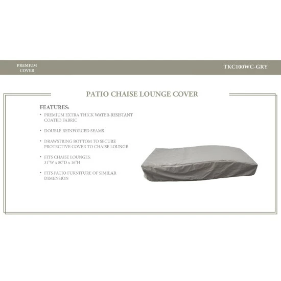 Top 10 π€© TK Classics Bali Chaise Lounge Protective Cover, In Grey β 3 Top 10 π€© TK Classics Bali Chaise Lounge Protective Cover, In Grey β