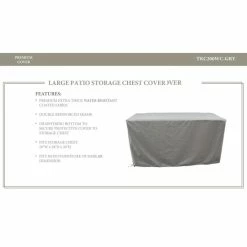 Best Sale 💯 TK Classics Storage Chest Protective Cover, In Grey 🎉