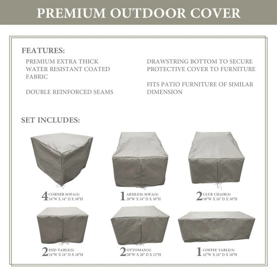 Cheap ✔️ TK Classics 12h Protective Cover Set Beige ❤️ 6 Cheap ✔️ TK Classics 12h Protective Cover Set Beige ❤️ - Image 4